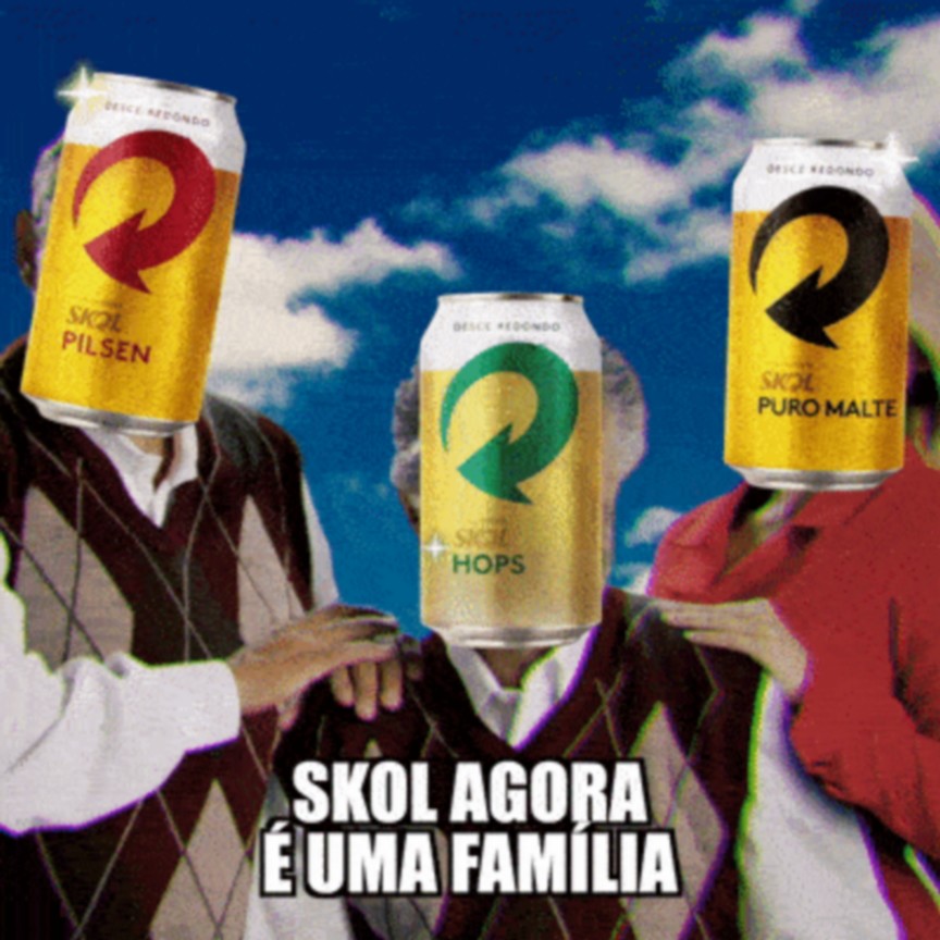 Skol Brinca O Que Viraliza Na Internet Para Mostrar Sua Fam Lia De