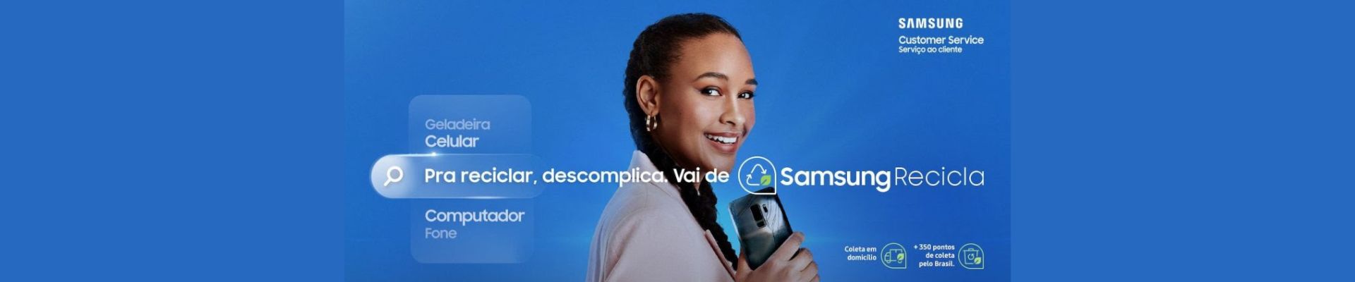 Samsung Anuncia Que Samsung Recicla A Nova Marca Do Programa De