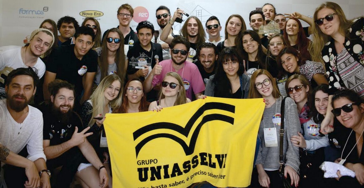 Publicidade e Propaganda da Uniasselvi de Indaial é o mais premiado de Santa Catarina no INTERCOM Sul 2015