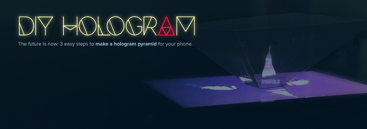 Cafundo TV cria DIY Hologram que une holograma e interação com imagens 3D