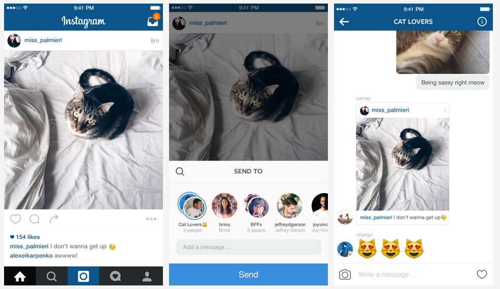 Atualização do Instagram traz melhorias nas mensagens diretas
