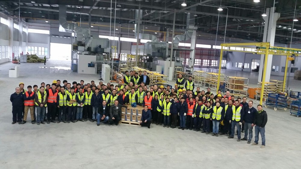 Fábrica WEG na China inicia produção do primeiro lote de motores elétricos da marca no país