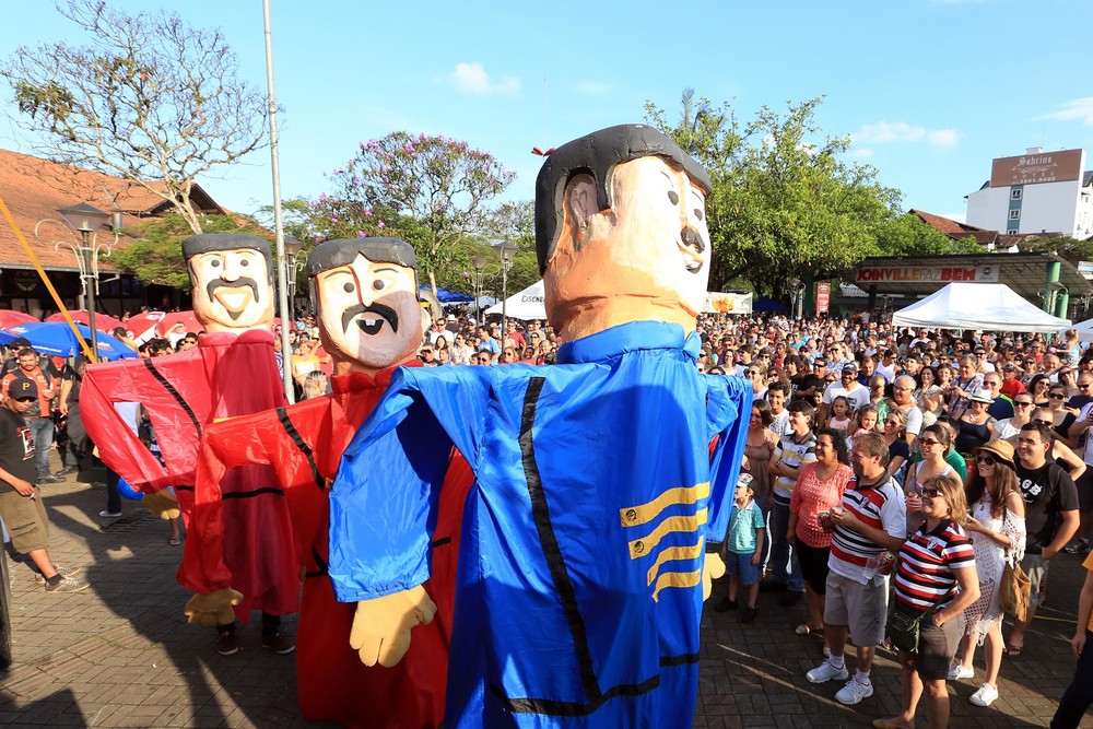 RBS TV realiza festa em Joinville em comemoração ao Dia do Trabalho