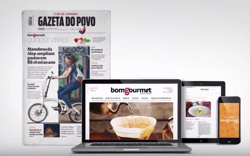 Campanha institucional da Gazeta do Povo valoriza plataformas digitais