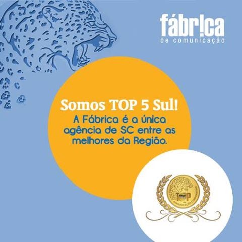 Premiação reconhece Fábrica de Comunicação como a agência mais admirada de Santa Catarina