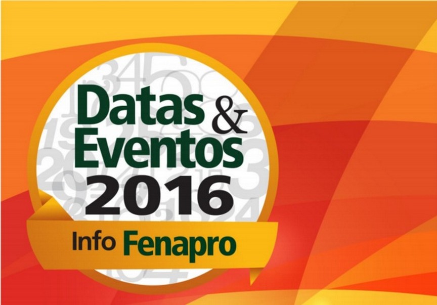 Fenapro lança calendário para divulgar principais atividades, congressos e prêmios da entidade em 2016