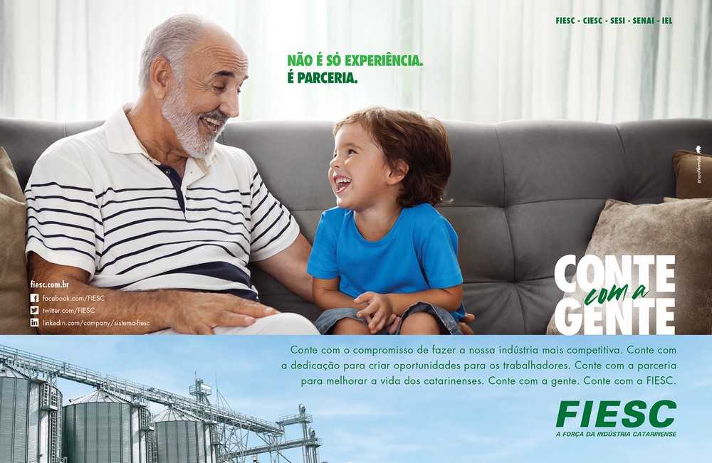 Agência Fórmula assina campanha que lança novo posicionamento da FIESC