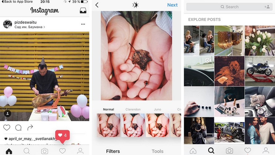 Instagram testa interface mais simples e minimalista