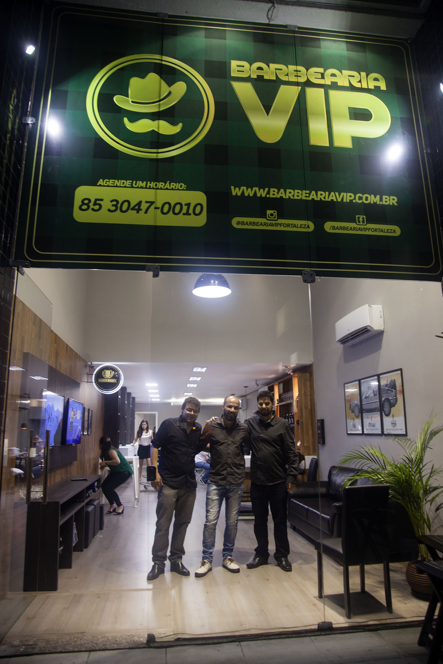 Barbearia Vip inaugura franquia em Fortaleza (CE)