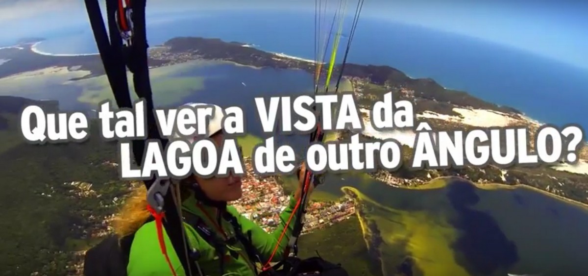 PROMOÇÃO | Um voo duplo de parapente em Florianópolis