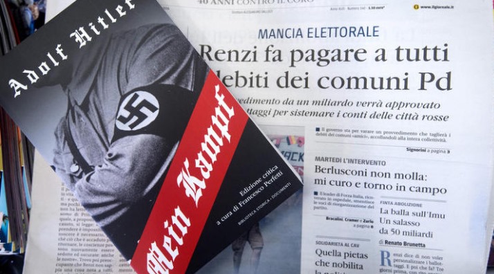 Jornal italiano disponibiliza autobiografia proibida de Adolf Hitler