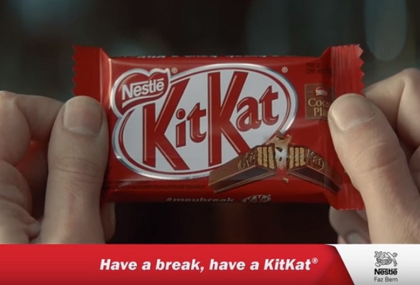 Nestlé lança novos comerciais para Kit Kat