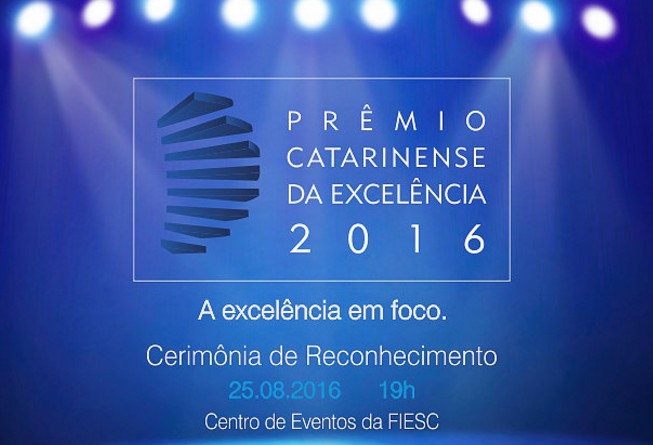 Prêmio Catarinense da Excelência realiza solenidade para entrega de reconhecimentos a 10 empresas