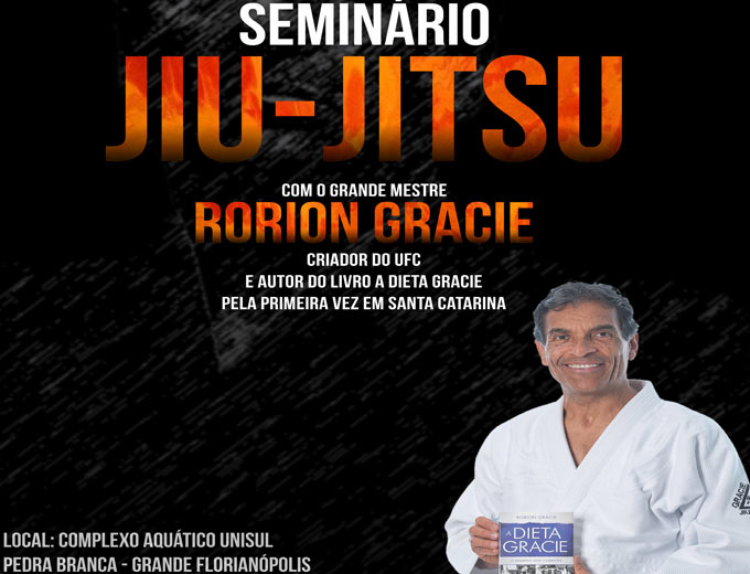 Criador do UFC, Rorion Gracie, ministra curso e palestra na Unisul