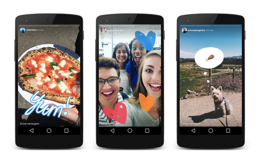 Instagram anuncia opção de mostrar fotos e vídeos por 24 horas: o Instagram Stories