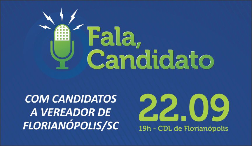 CDL Jovem promove encontro com candidatos que disputam cargo na câmara de vereadores de Florianópolis