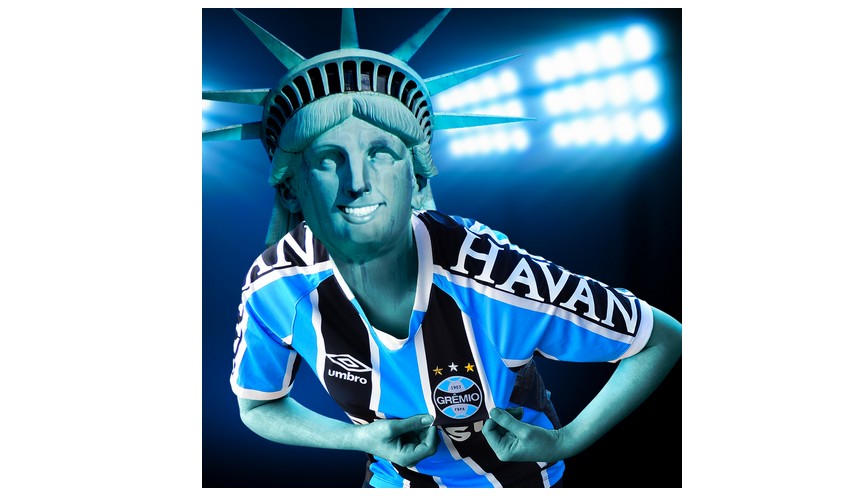 Havan entra em campo com o Grêmio nesta quarta-feira