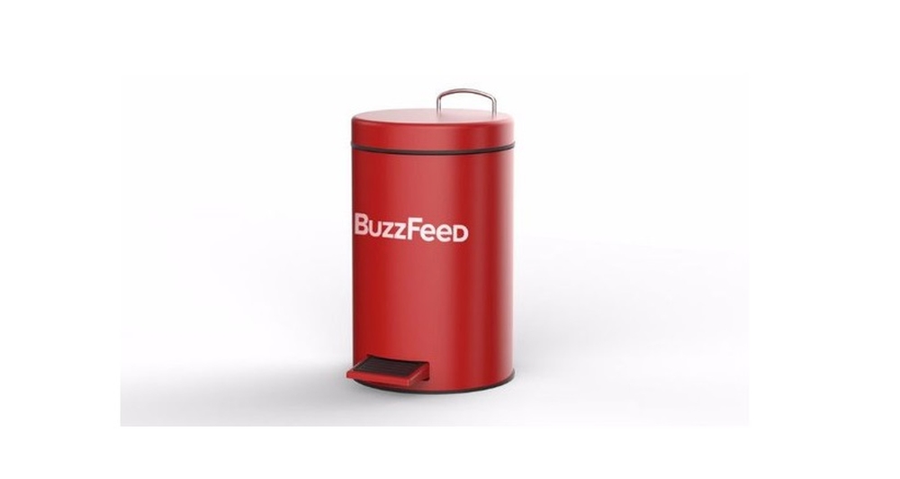 BuzzFeed cria lata de lixo após xingamento de Donald Trump à plataforma