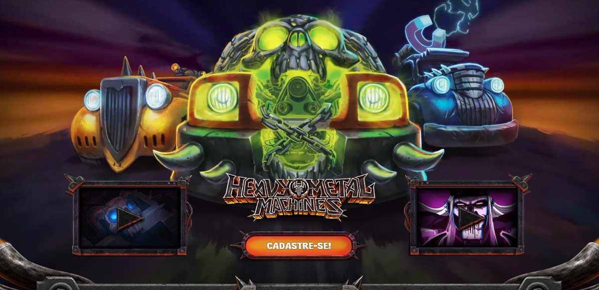Catarinense Hoplon promove partidas de Heavy Metal Machines com os desenvolvedores do jogo