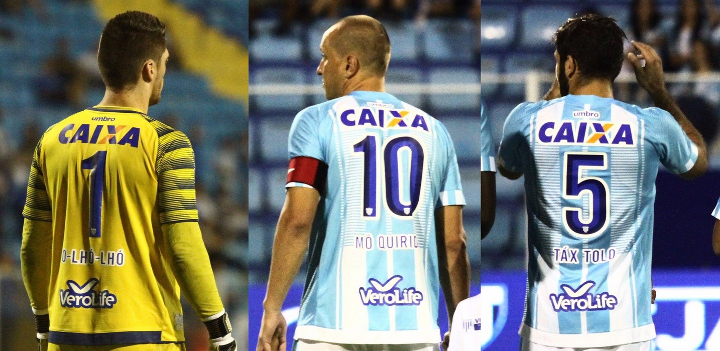 Avaí troca nomes dos jogadores nas camisas por expressões manezinhas em homenagem aos 344 anos de Florianópolis