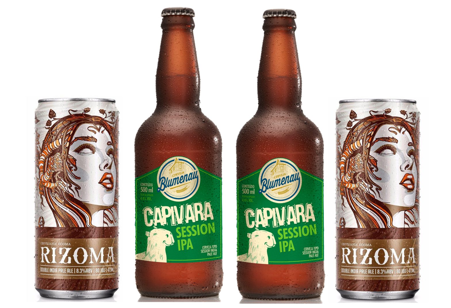 Cervejarias Dogma e Blumenau lançam juntas uma nova cerveja: Capivara Lover