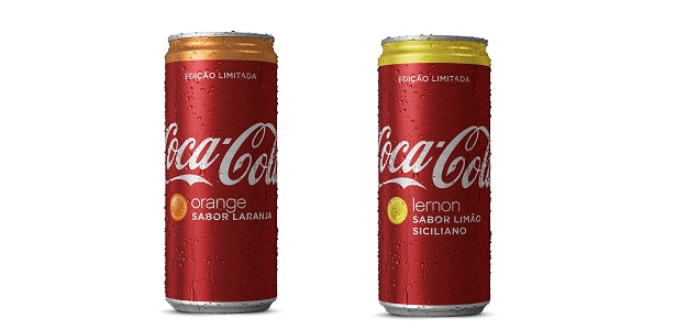 Edição limitada: Coca-Cola lança os sabores Laranja e Limão Siciliano