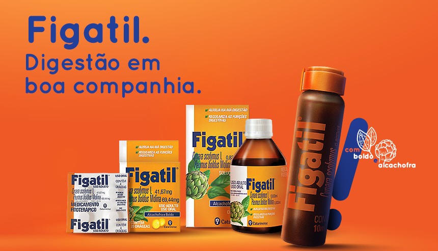 Exit assina nova campanha do digestivo Figatil da Catarinense Pharma