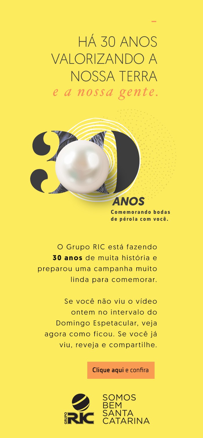 Vídeo especial comemora 30 anos de atuação do Grupo RIC em Santa Catarina e no Paraná