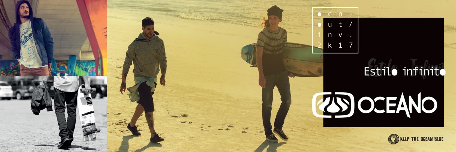 Agência CMC apresenta novo posicionamento da Oceano Surfwear na Campanha Outono Inverno da marca