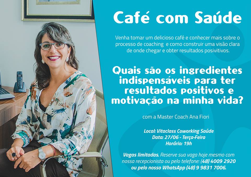 Workshop gratuito em Florianópolis debate como alcançar resultados positivos na vida profissional e pessoal