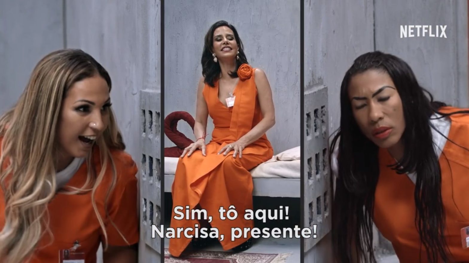 Netflix reúne Valesca Popozuda, Inês Brasil e Narcisa no novo vídeo que divulga a 5ª temporada de Orange is the New Black
