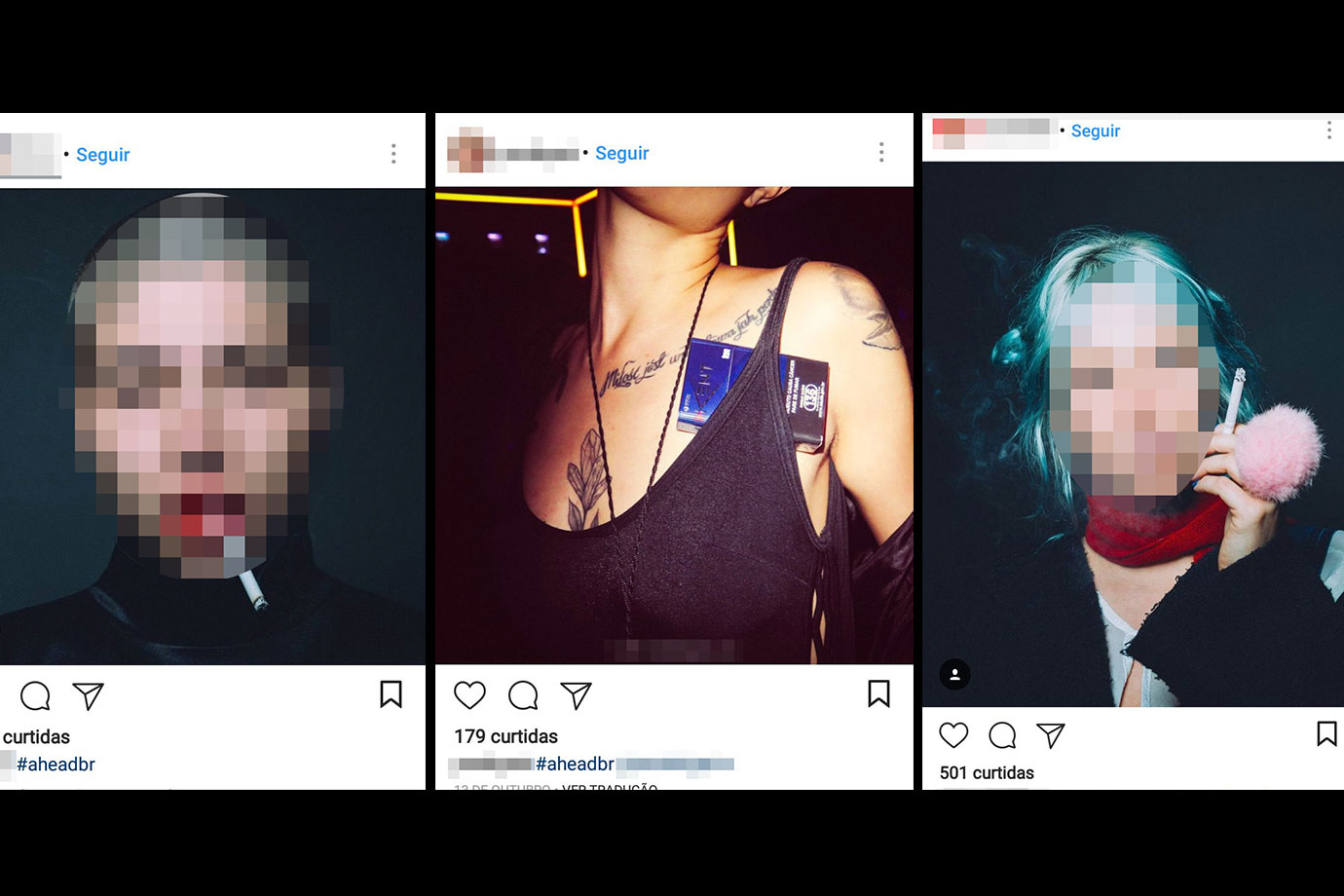 Marca de cigarros pode ter realizado publicidade disfarçada com influenciadores digitais no Instagram