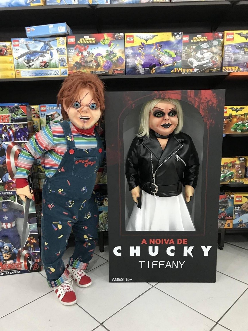 Pegadinha do SBT promove a “Noiva de Chucky”
