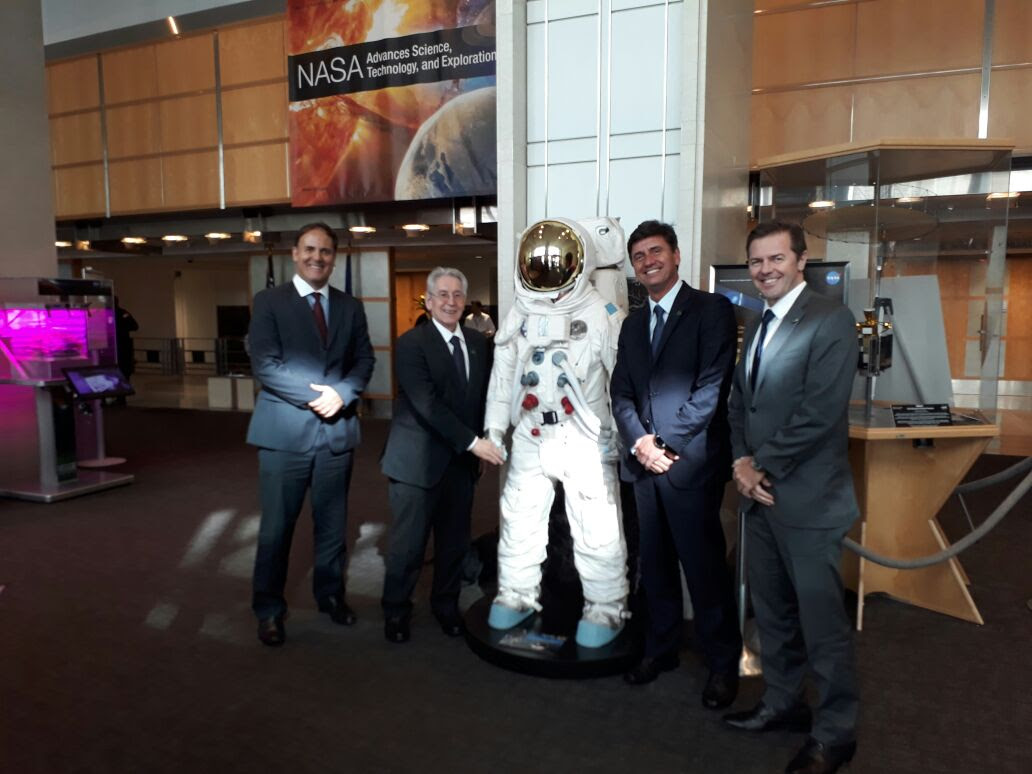 FIESC discute parceria na área educacional com a NASA em missão institucional da entidade nos Estados Unidos