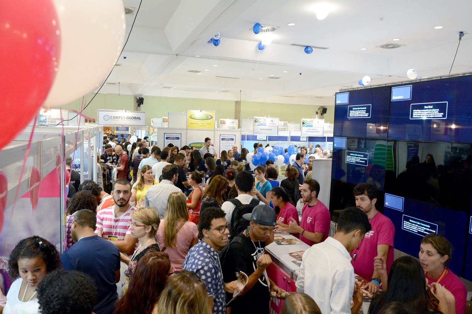 Florianópolis sedia a maior feira de intercâmbio da América Latina