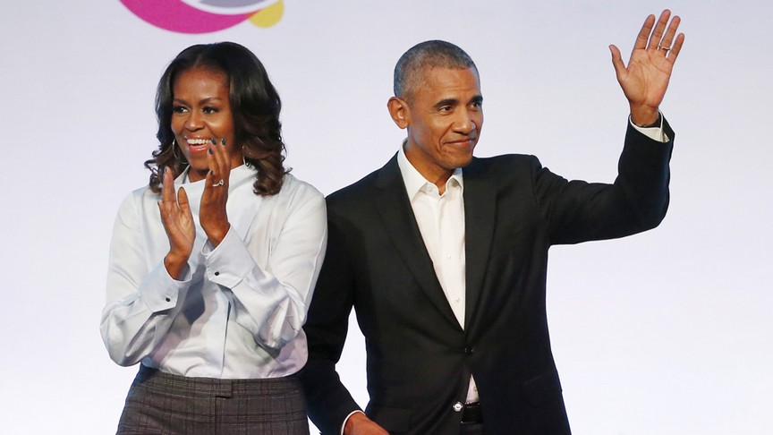 Barack e Michelle Obama fecham parceria com a Netflix