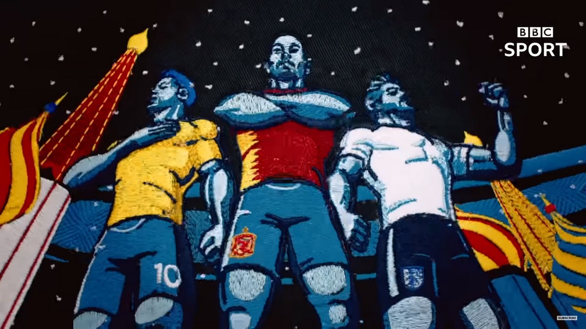BBC apresenta campanha para a Copa do Mundo 2018 inspirada em tradição russa de tapeçaria