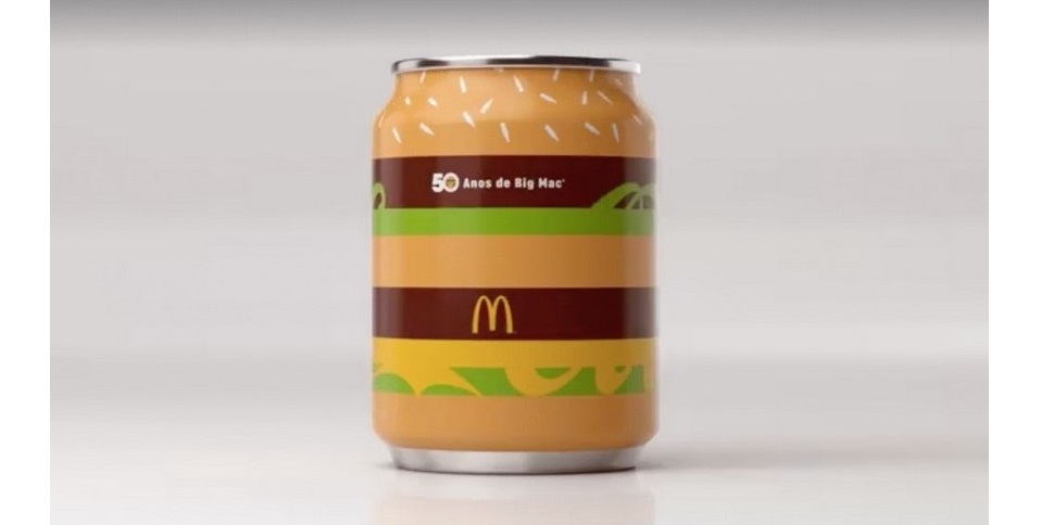 McDonald’s em parceria com Coca-Cola celebram 50 anos do Big Mac com produto especial