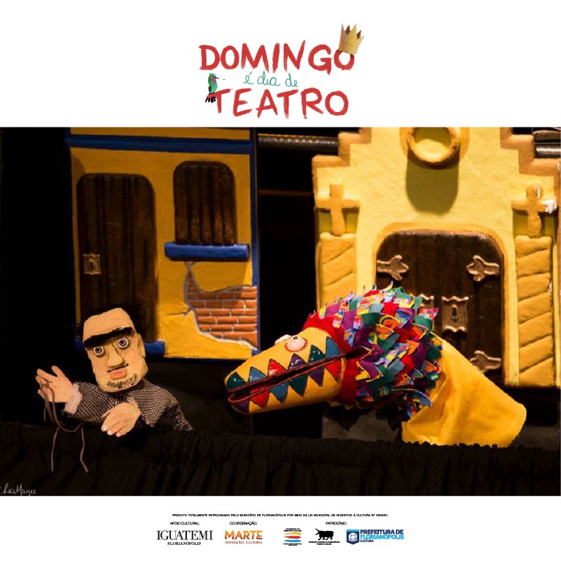 Folclore da Capital catarinense é destaque no projeto Domingo É Dia de Teatro do shopping Iguatemi Florianópolis