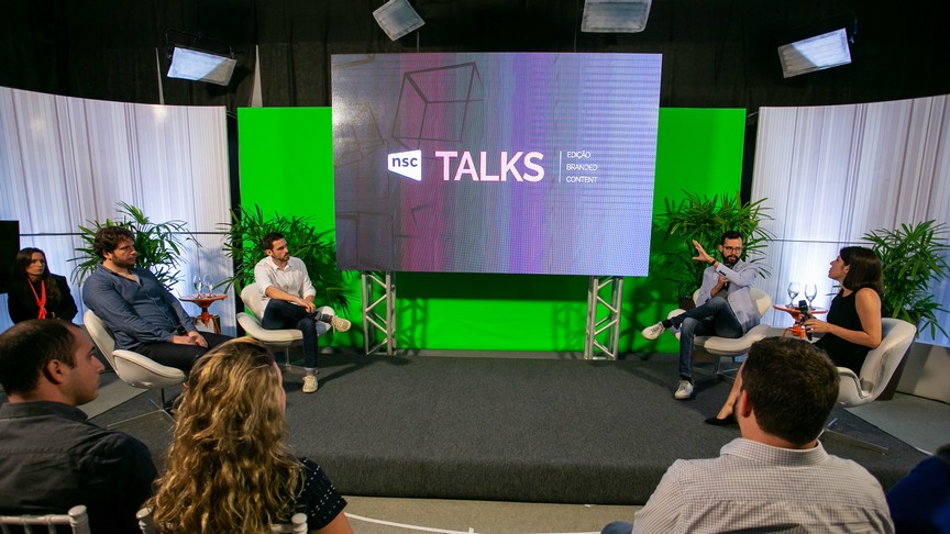 Primeiro NSC Talks reuniu especialistas em inovação, storytelling e conteúdo para marcas