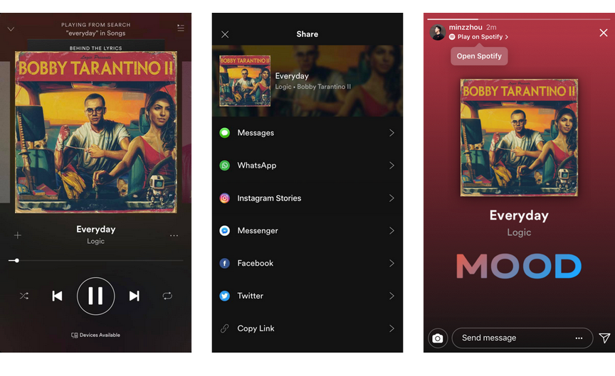 Spotify e GoPro integram funções com Instagram Stories