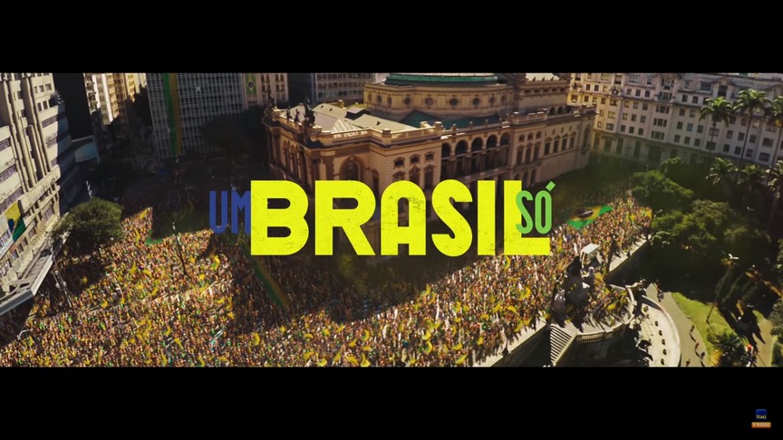 Itaú e sua música “Mostra Tua Força Brasil” para a Copa
