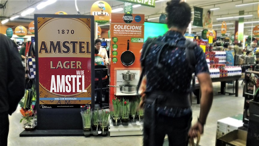 Amstel celebra resultados de campanha DOOH