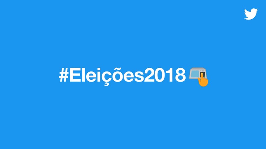 Twitter lança emojis especiais para as Eleições 2018