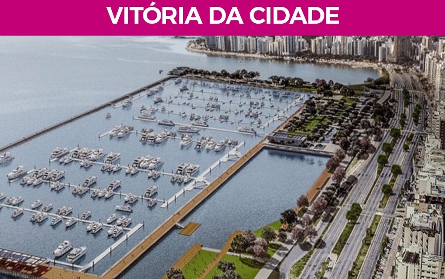 Está aprovada a implantação de um projeto Parque Marina em Florianópolis