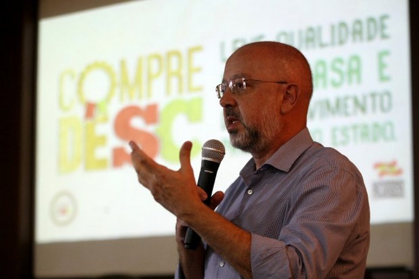 Secretário de comunicação do estado divulga campanha “Compre de SC” a empresários do ramo tecnológico