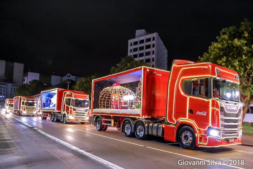 Coca-Cola FEMSA Brasil realiza Caravana Iluminada em Antônio Carlos e Biguaçu