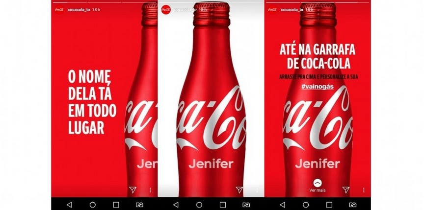 Coca-Cola usa meme “o nome dela é Jenifer” em campanha da David