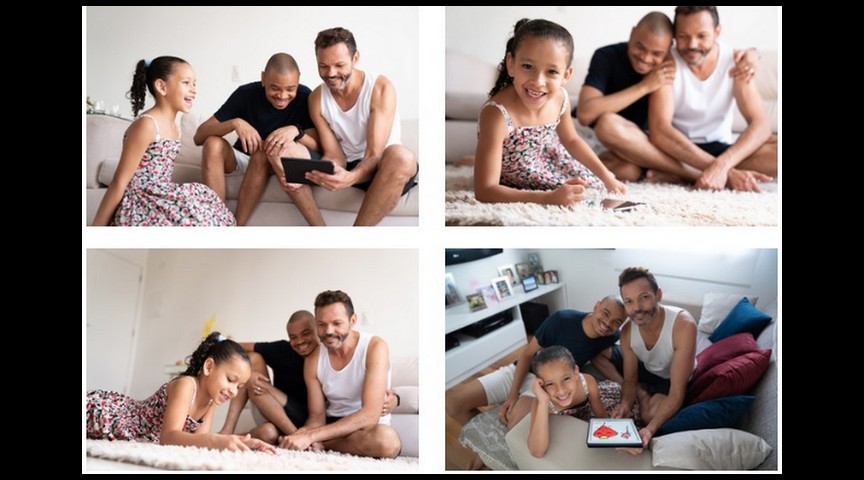 Adobe busca fotógrafos que contribuam para a diversidade familiar