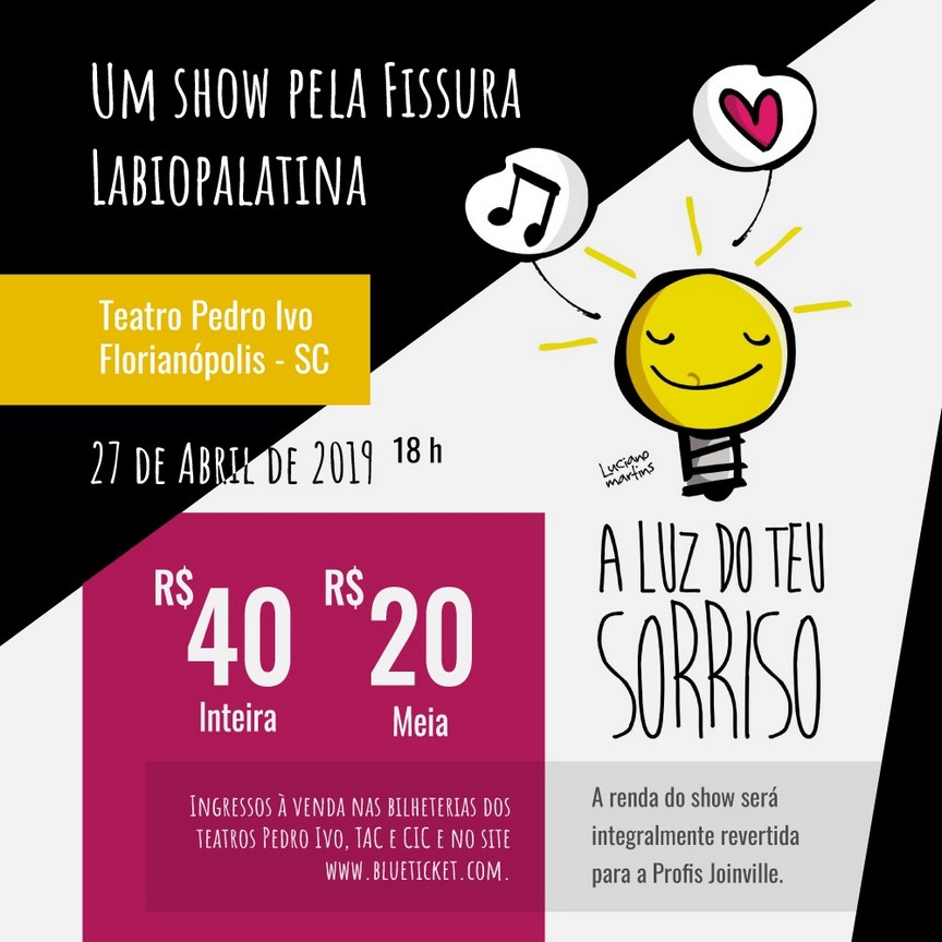 A Luz do teu sorriso: Show com músicos catarinenses no Pedro Ivo